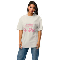 Load image into Gallery viewer, Blessed Is She Luke 1:45 Tee
