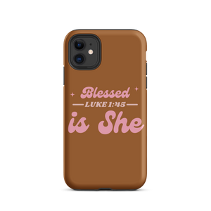 Blessed Is She iPhone Case