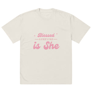 Blessed Is She Luke 1:45 Tee